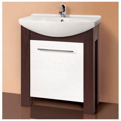 Тумба под умывальник Акваль Латте 75 [B2.5.02.2.2.2] фотография