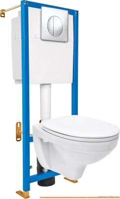 Унитаз Cersanit Leon c унитазом Delfi S-SET-DELFI-Leon-Cg-w фотография