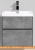 Тумба под умывальник BelBagno Pietra Mini-500-2C-SO-SCM (stucco) фотография