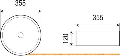 Умывальник WeltWasser Elbach M3134 PW фотография