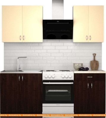 Кухня S-Company Клео лайт 1.4 (венге магия/песочный) фотография