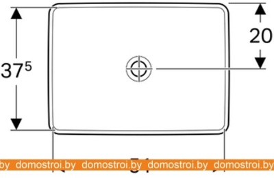 Умывальник Geberit VariForm 500.738.01.2 фотография