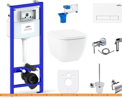 Унитаз Lavinia Boho Relfix One 10 в 1 98010013 (белый пластик) фотография