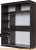 Шкаф-купе SV-Мебель №16 1.7 м (ясень шимо темный/венге) фотография
