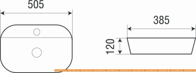 Умывальник WeltWasser Elbach 2202 фотография