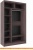 Шкаф-купе Глазов Домашний 1350 ЛДСП (ясень анкор темный) фотография