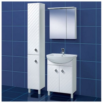 Зеркальный шкаф Акваль Эмили 60 [AL.04.60.10.L] фотография