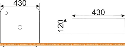 Умывальник CeramaLux MNC591 фотография