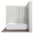 Стеклянная душевая шторка для ванны Ambassador Bath Screens 16041110R 140 на 90 фотография