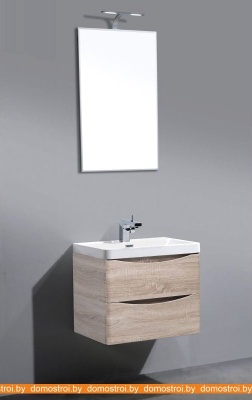 Тумба под умывальник BelBagno Ancona-N-600-2C-SO-WO (rovere bianco) фотография