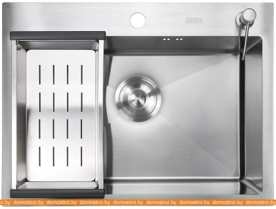 Кухонная мойка Avina HM6045 (нержавеющая сталь) фотография