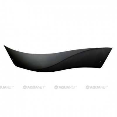 Лицевая панель для ванны Aquanet Borneo 170x90 R черная фотография