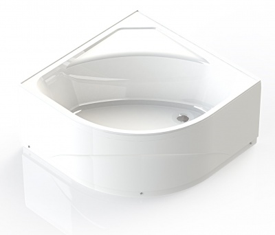 Душевой уголок Domani-Spa Delight 99 high 90x90x195 (сатин матированное стекло) с поддоном фотография