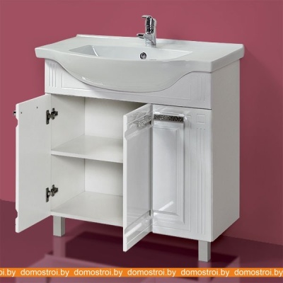 Тумба под умывальник Акваль Оливия 86 EO.01.86.00.N фотография