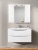 Шкаф с зеркалом BelBagno Marino-SPC-1000/750-2A-BL-P (bianco lucido) фотография