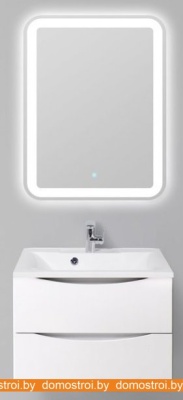 Тумба под умывальник BelBagno Marino-650-2C-SO-BL-P (bianco lucido) фотография