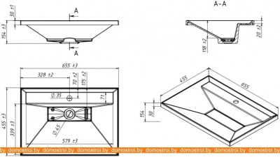 Умывальник Belux Фаворит Ф-650 фотография