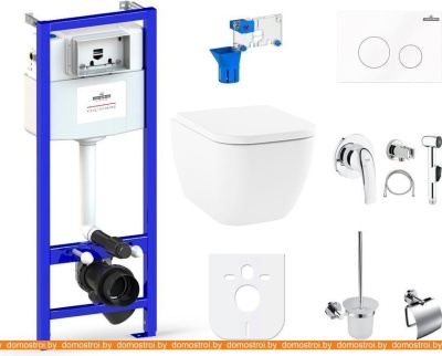 Унитаз Lavinia Boho Relfix One 10 в 1 98010113 (белый пластик) фотография