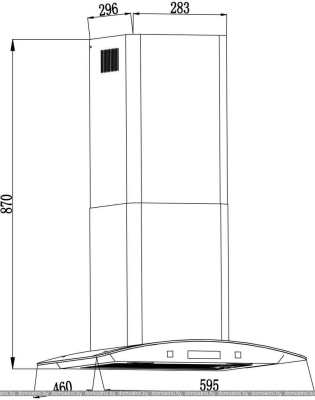 Вытяжка Backer QD60E-MC White 12K фотография