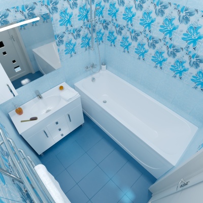 Акриловая ванна Triton Ультра 170x70 + установочный комплект фотография