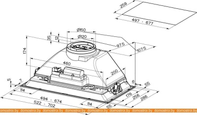 Вытяжка Faber Inka Smart HC X A70 305.0599.308 фотография