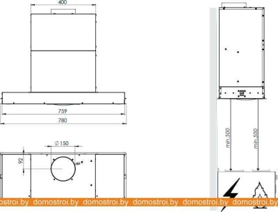 Вытяжка Faber Hava X 78 325.0570.133 фотография