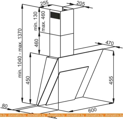 Вытяжка TEKA DVS 673 (белый) [40489272] фотография