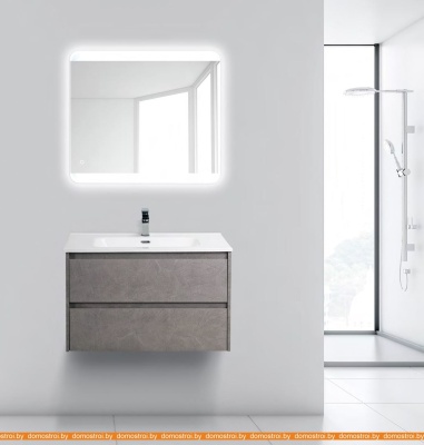 Тумба под умывальник BelBagno Kraft-800-2C-SO-PG (pietra grigio) фотография