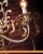 Подвесная люстра Евросвет 3281/5 белый с золотом/тонированный хрусталь фотография