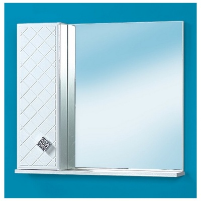 Зеркальный шкаф Акваль Зара 75 [EZ.04.75.00.L] фотография