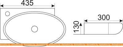 Умывальник CeramaLux 9100R фотография