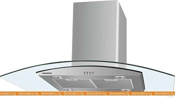 Вытяжка MAUNFELD Ancona PlusA Isla 90 (нержавеющая сталь/прозрачное стекло) картинка