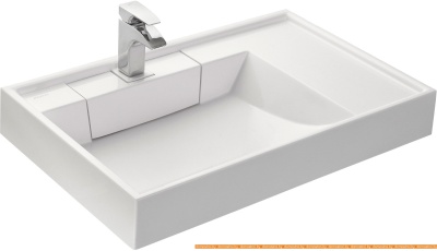 Умывальник Акватон Рейн 80 1A72113KRW010 фотография
