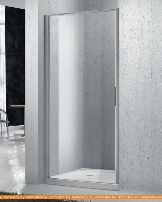 Душевая дверь BelBagno Sela-B-1-55-Ch-Cr (шиншила) фотография