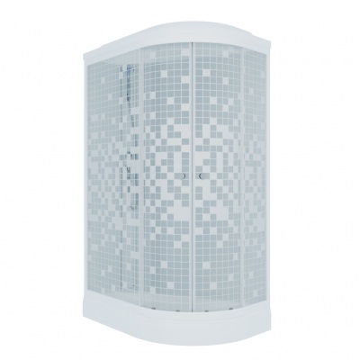 Душевая кабина Triton Коралл А3 ДН4 120x80 мозаика (левая) фотография