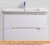 Тумба под умывальник BelBagno Torino-800-2C-SO-BL (bianco lucido) фотография