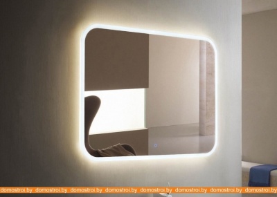 Зеркало Континент Demure LED 80x70 фотография