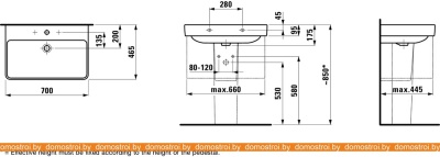 Умывальник Laufen Pro S 70x46.5 810967 фотография