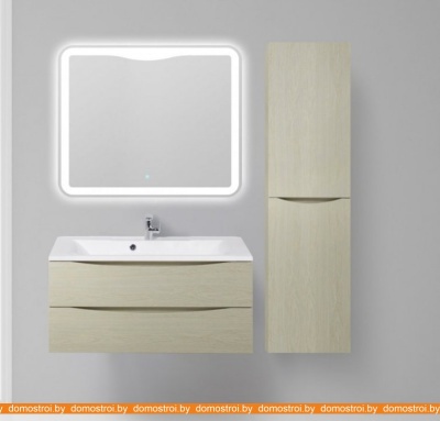 Шкаф-пенал BelBagno Fly-Marino-1500-2A-SC-PT-P-L (patinato turchese) фотография
