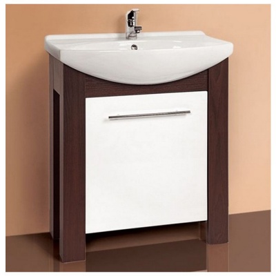 Тумба под умывальник Акваль Латте 75 [B2.5.02.2.2.1] фотография