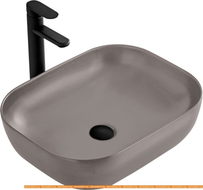 Умывальник Rea Belinda (серый матовый) фотография