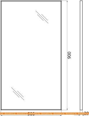 Зеркало BelBagno SPC-AL-500-900 фотография