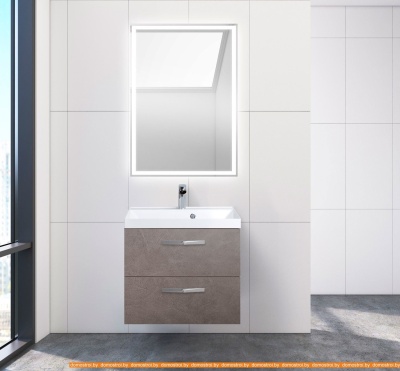 Тумба под умывальник BelBagno Aurora-600-2C-SO-PG (pietra grigio) фотография