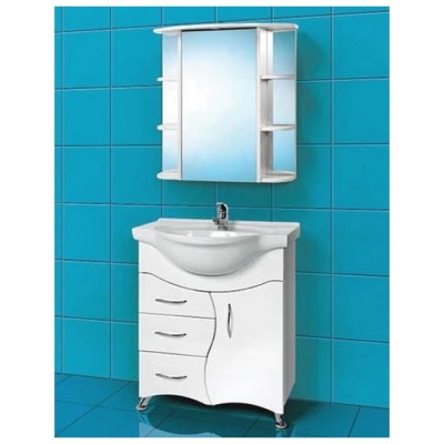 Тумба под умывальник Акваль Милана 75 [АМ.75.00.00.R] фотография