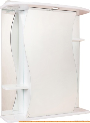 Шкаф с зеркалом Onika Лилия 60.01 правый (белый) 206012 фотография