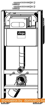 Система инсталляции Viega Prevista Dry 792 831 фотография