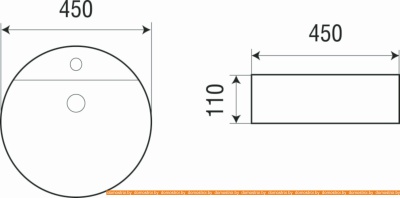 Умывальник WeltWasser Elbach 3220 фотография