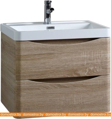 Тумба под умывальник BelBagno Ancona-N-600-2C-SO-WO (rovere bianco) фотография