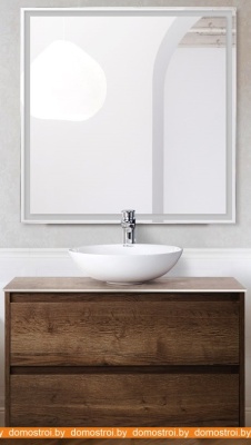 Тумба под умывальник BelBagno Kraft-800-2C-SO-RT (rovere tabacco) фотография
