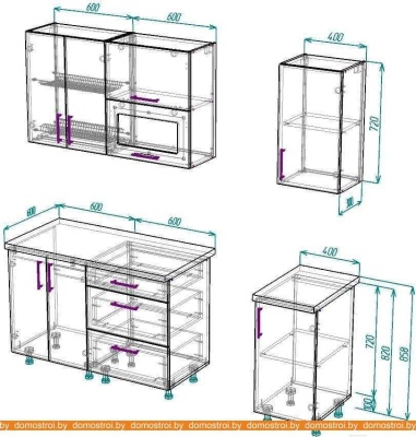 Кухня ВерсоМебель ВерсоЛайн 4-1.6 (белый 001/капучино 103) фотография
